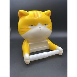Unique Cat Toilet Roll Wall Hanging Bathroom Accessory
